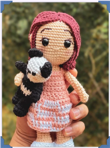Amigurumi con Mascota