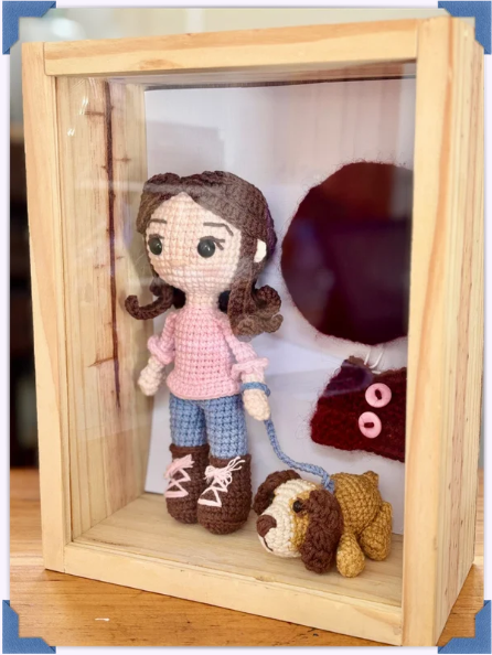 Amigurumi con Mascota | paq. Delux